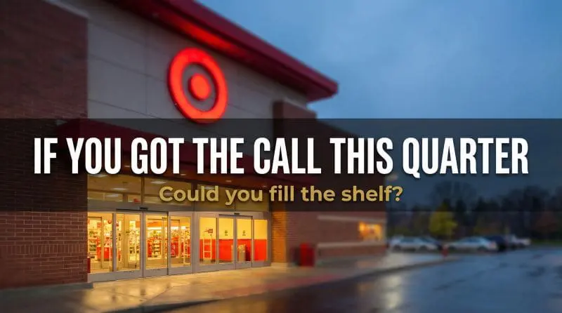 Target storefront at dusk, illustrating CPG brand readiness for Target's 2026 expansion.