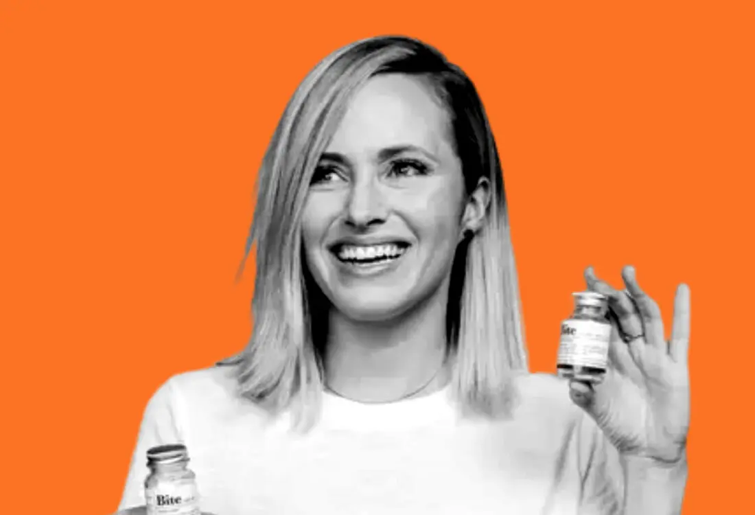 Lindsay McCormick, Founder and CEO of Bite, featured on The Story of a Brand podcast with Rose Hamilton of Compass Rose Ventures.